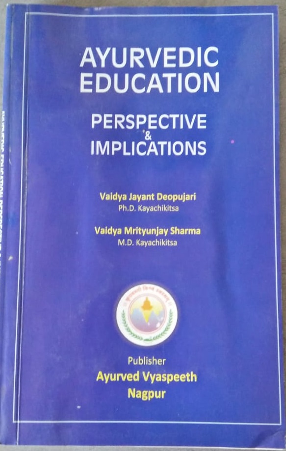 Ayurvedic-Education-Perspective & Implications